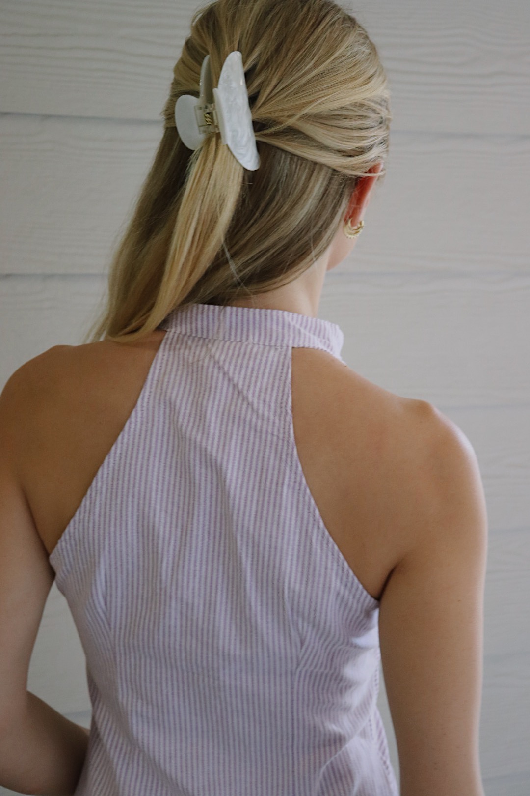 LILAC COLLARED TANK view 8