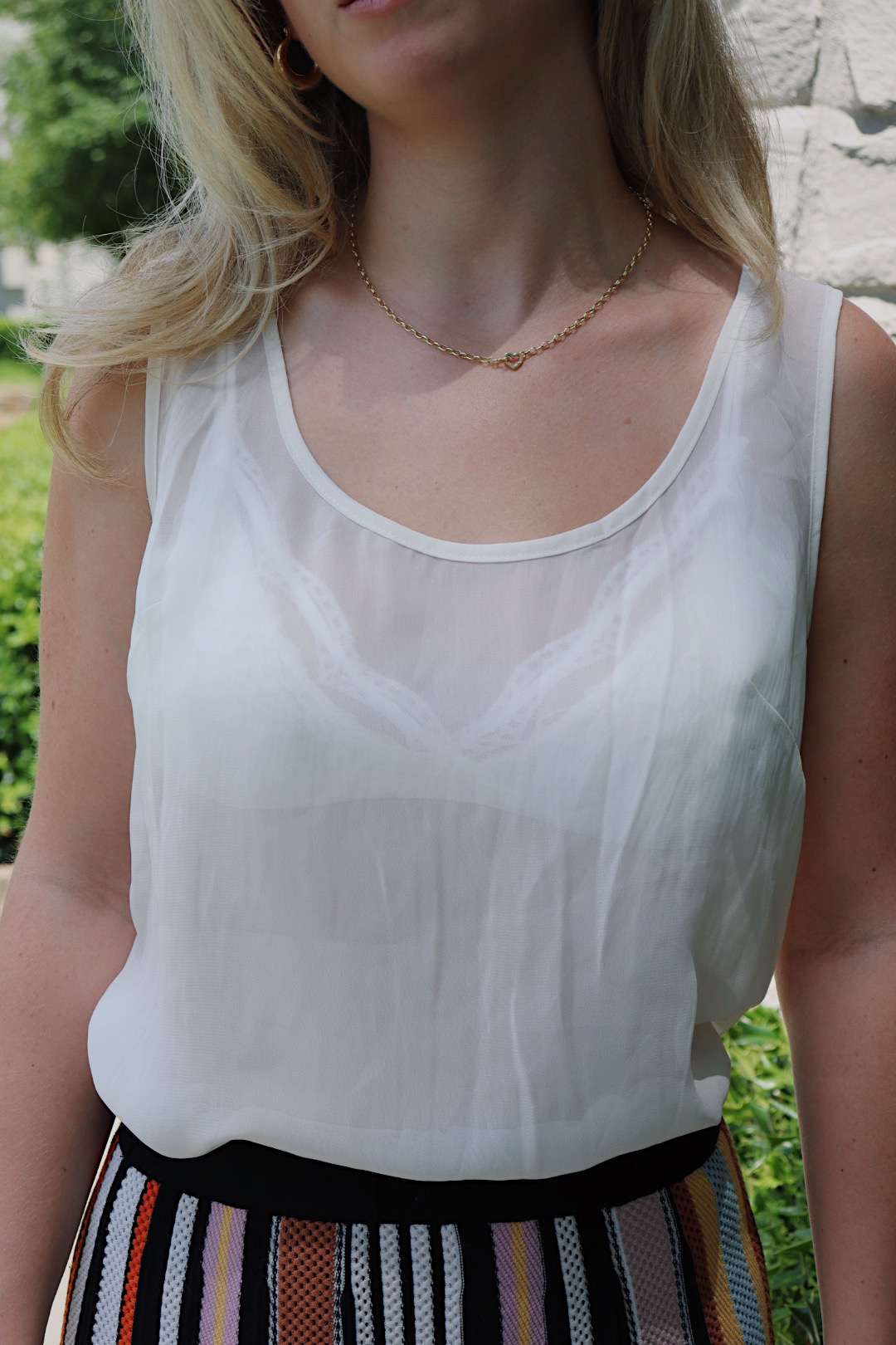 RALPH LAUREN SHEER TANK