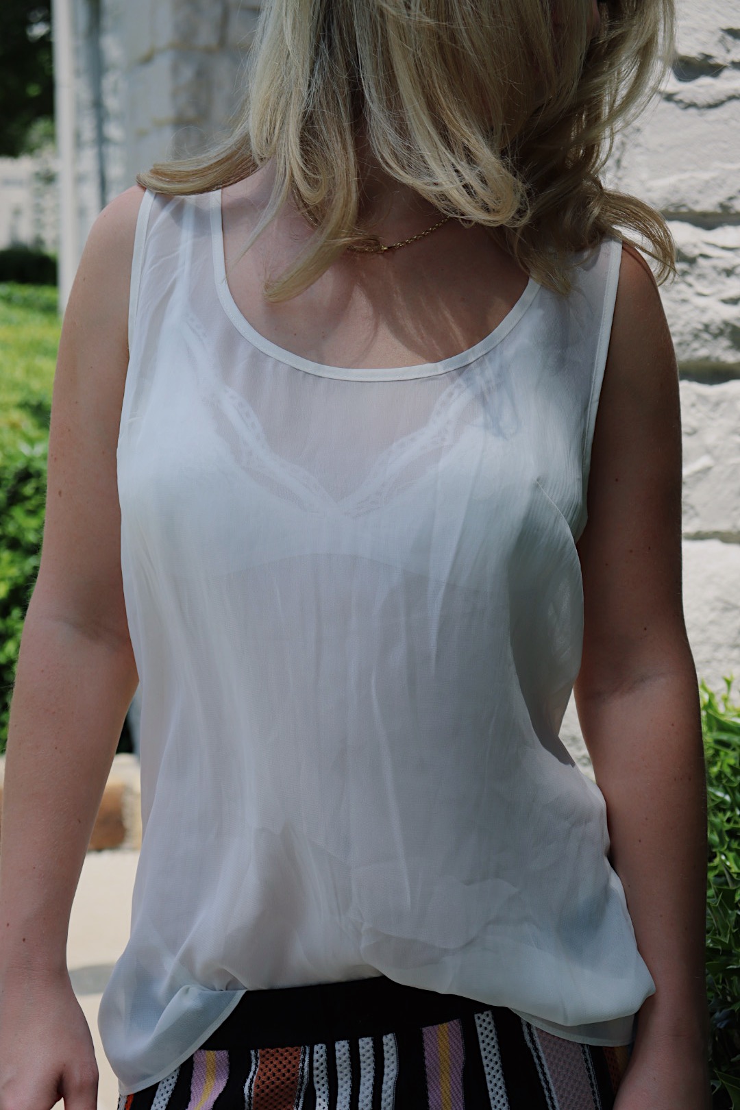 RALPH LAUREN SHEER TANK view 2