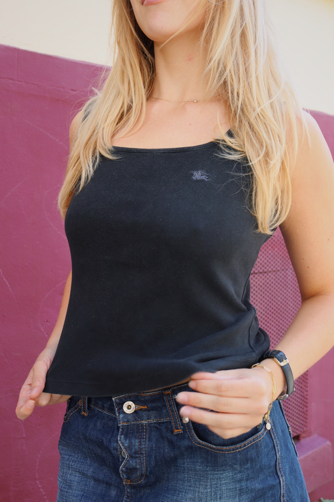 BURBERRY BLACK TANK view 7